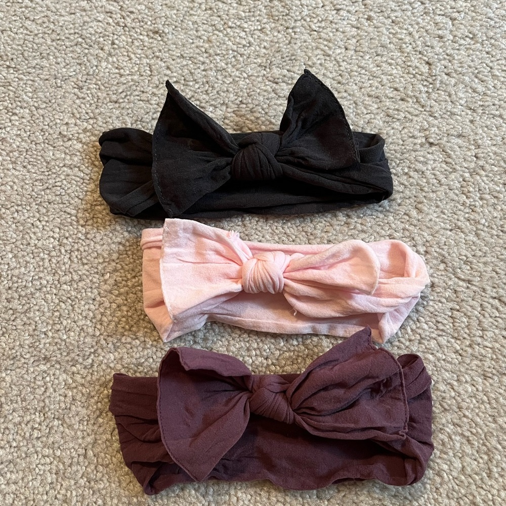 Baby bling bows